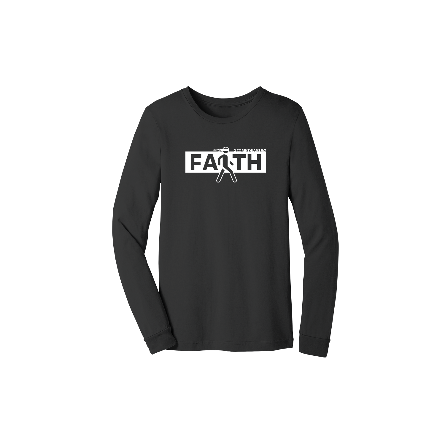 Walk By Faith 1 Unisex Long Sleeve