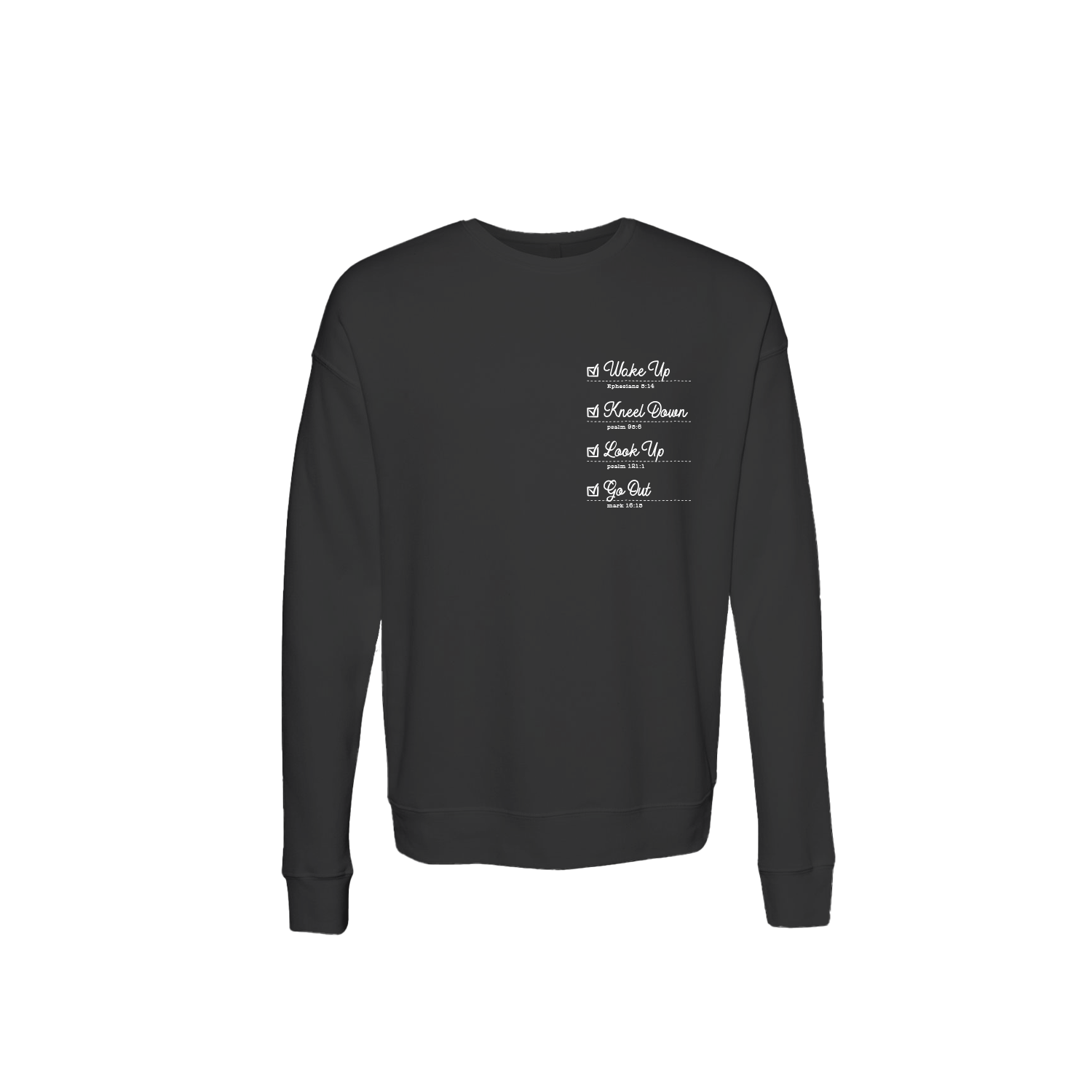 Checklist Unisex Sweatshirt