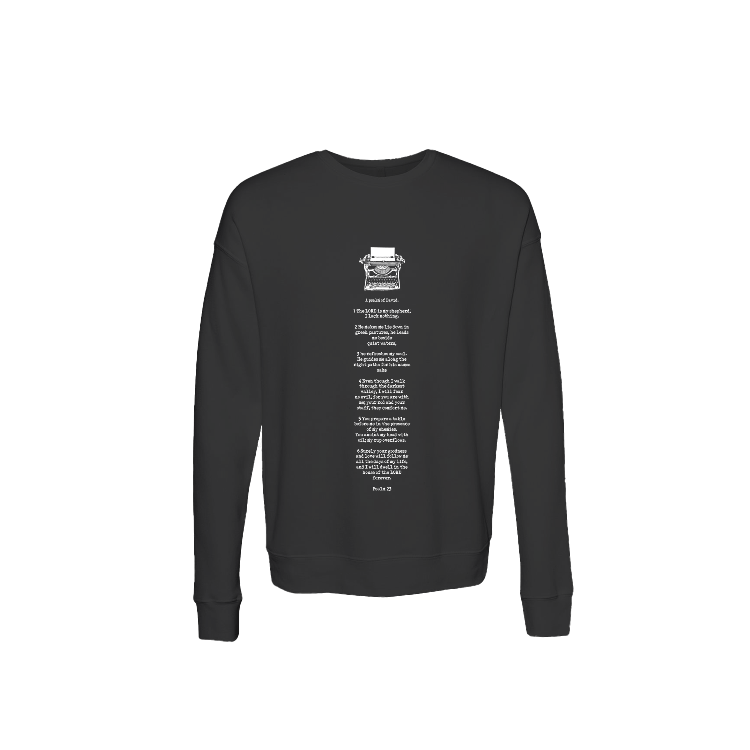 Psalm 23 Unisex Sweatshirt