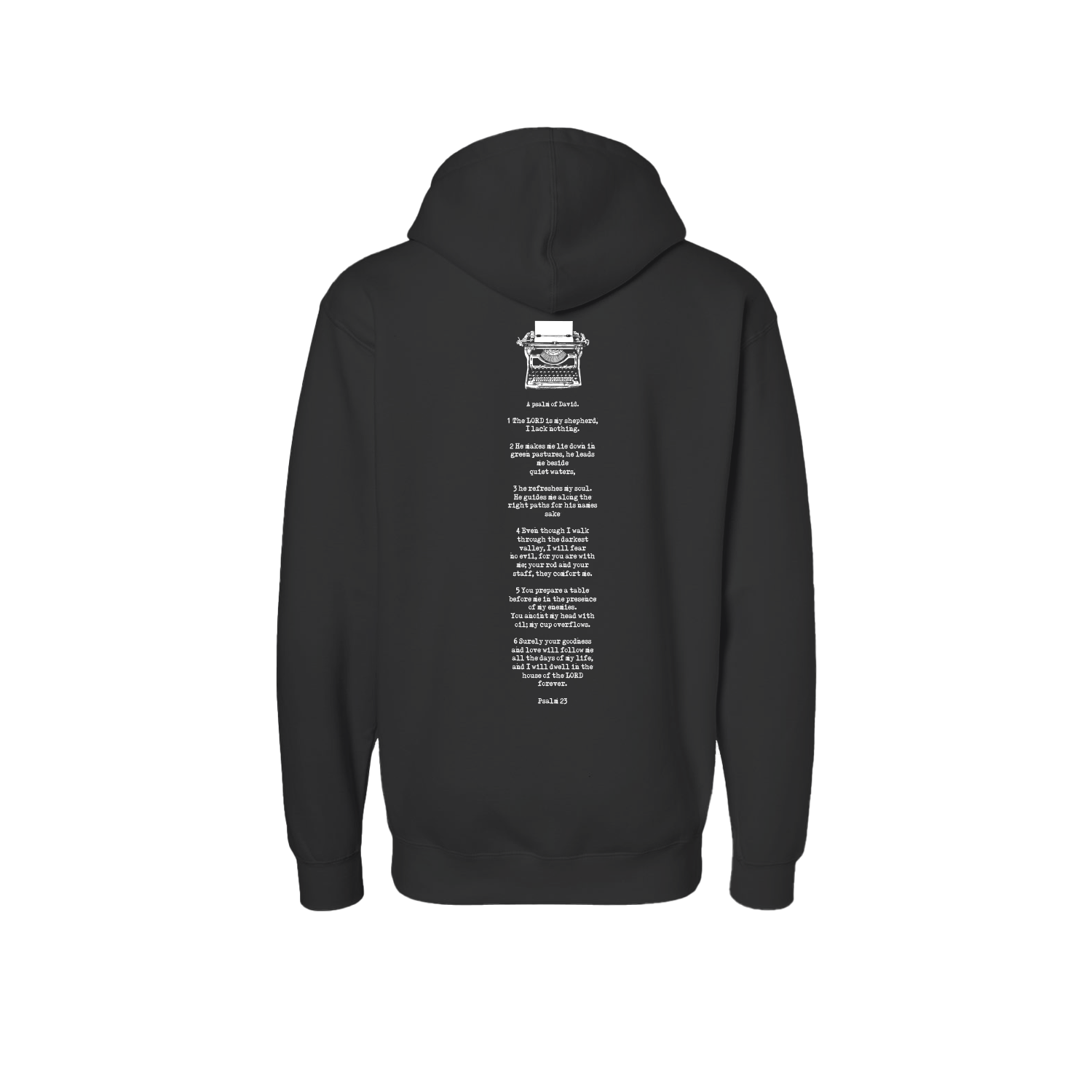 Psalm 23 Unisex Hoodie