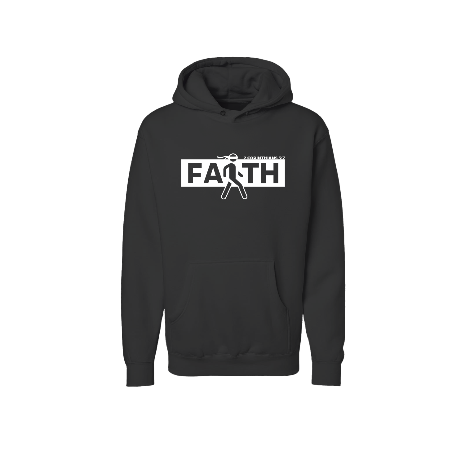 Walk By Faith 1 Unisex Hoodie