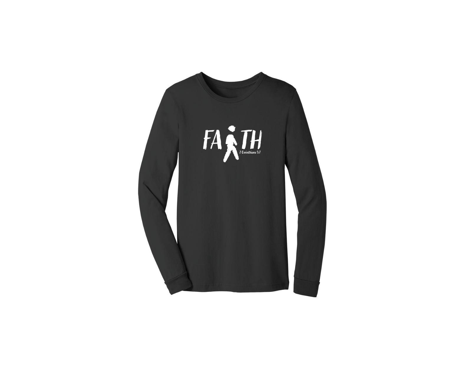 Walk By Faith 2 Unisex Long Sleeve