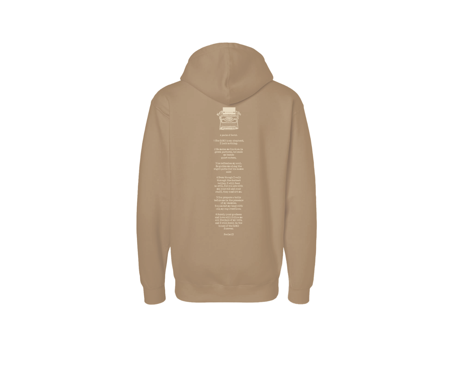 Psalm 23 Unisex Hoodie