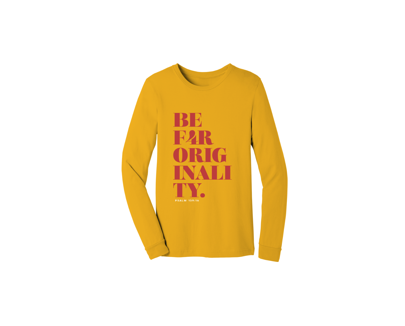 BE F4R Originality 1 Unisex Long Sleeve