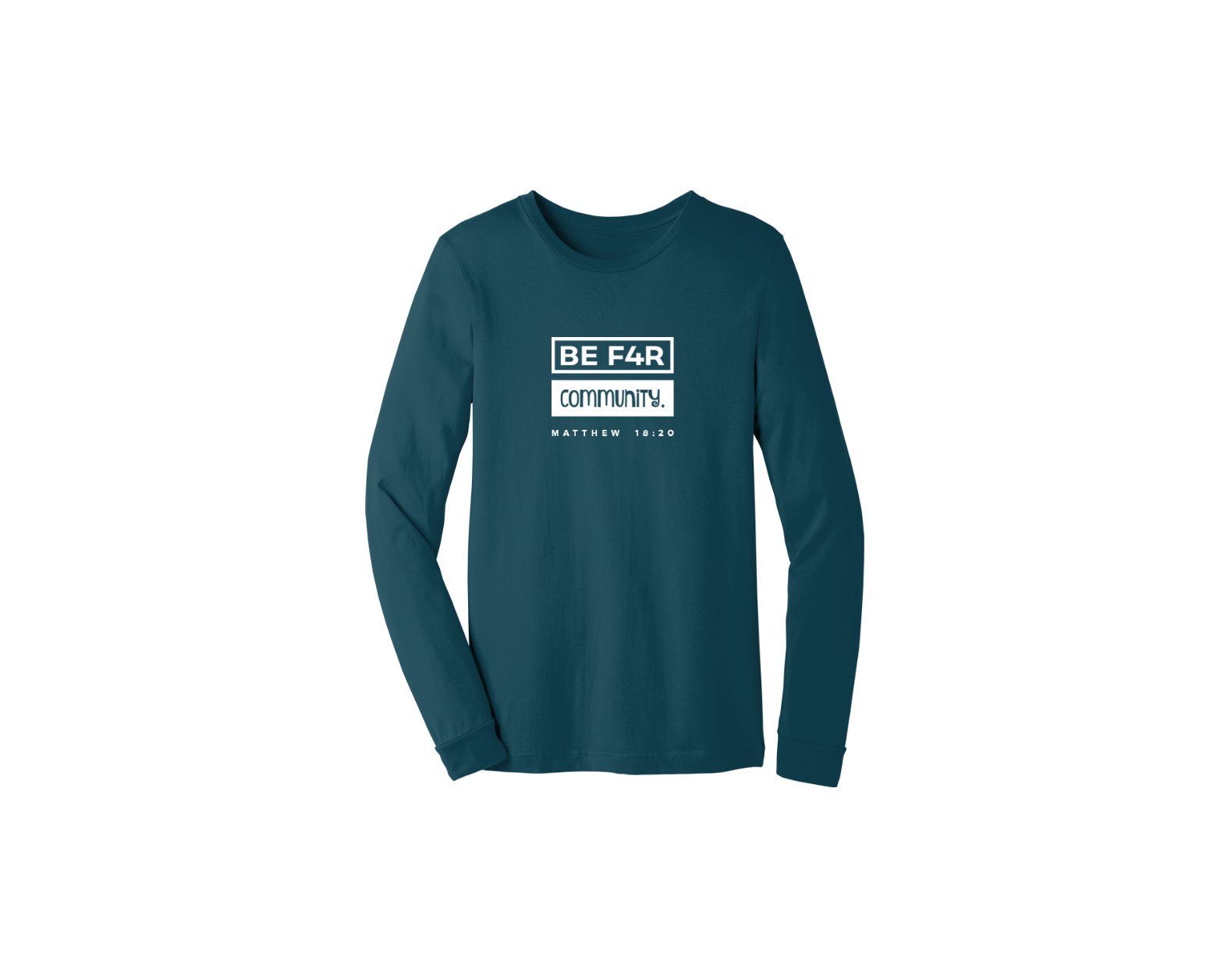 BE F4R Community 3 Unisex Long Sleeve