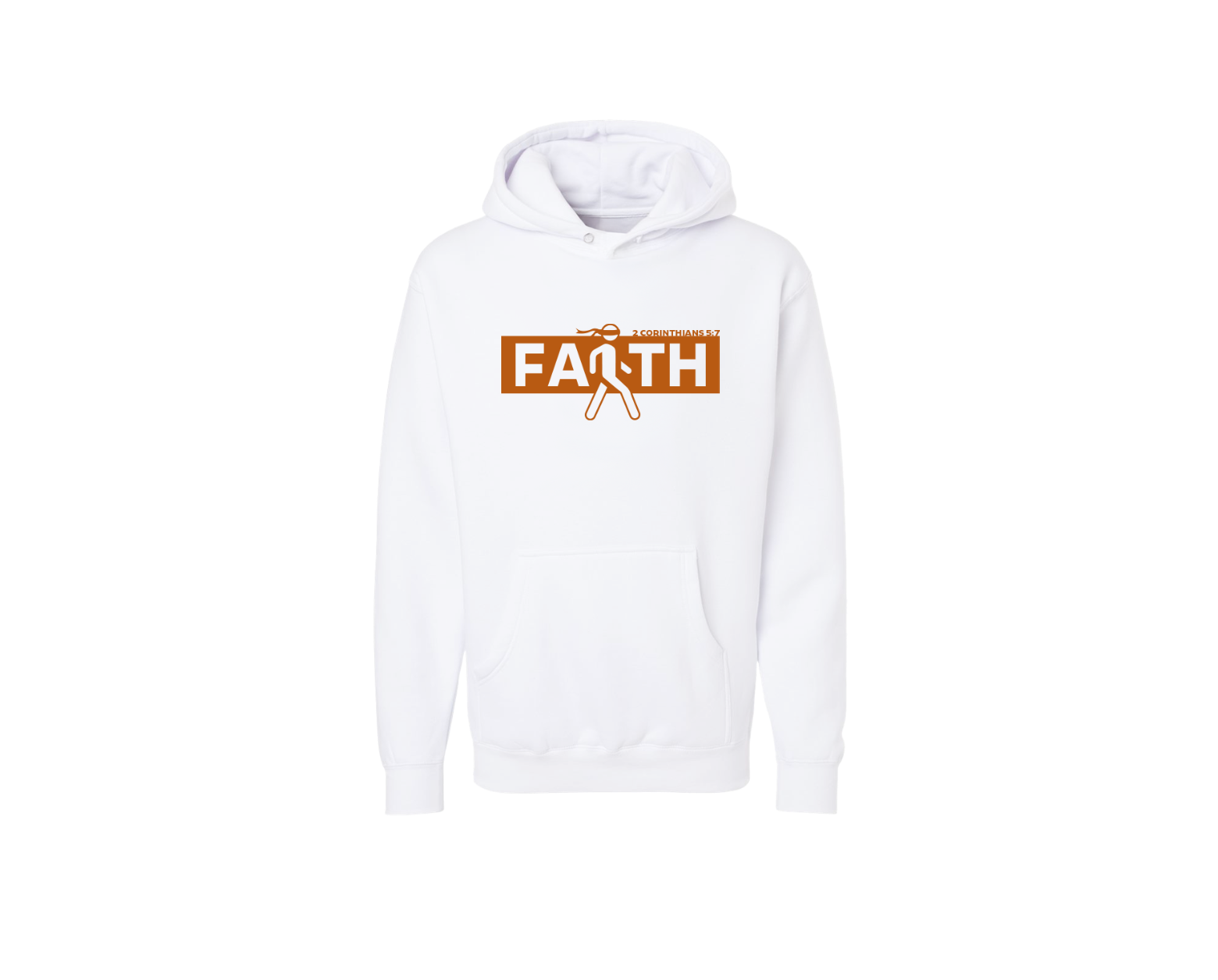 Walk By Faith 1 Unisex Hoodie