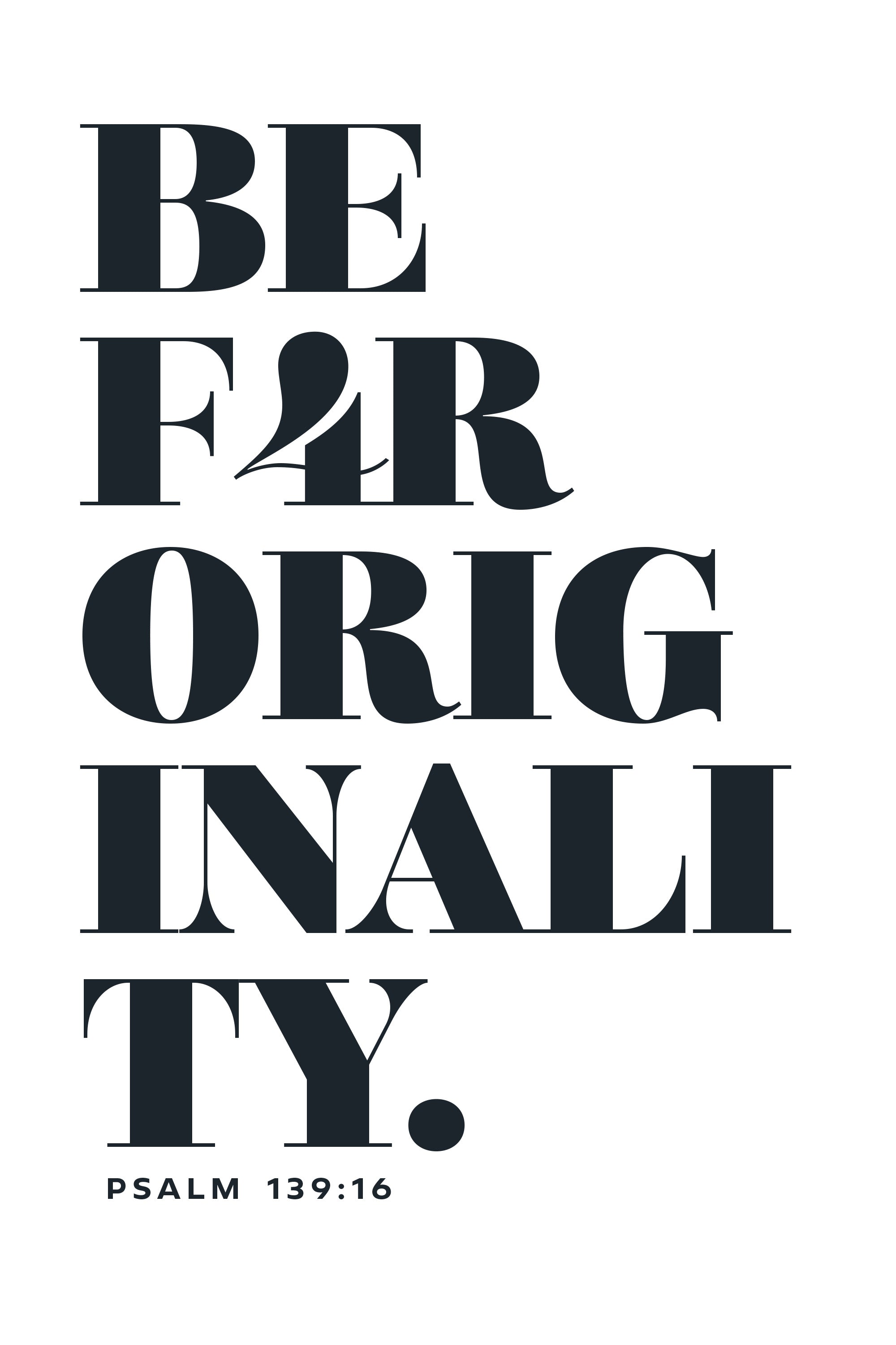 BE F4R Originality 1 Unisex Hoodie