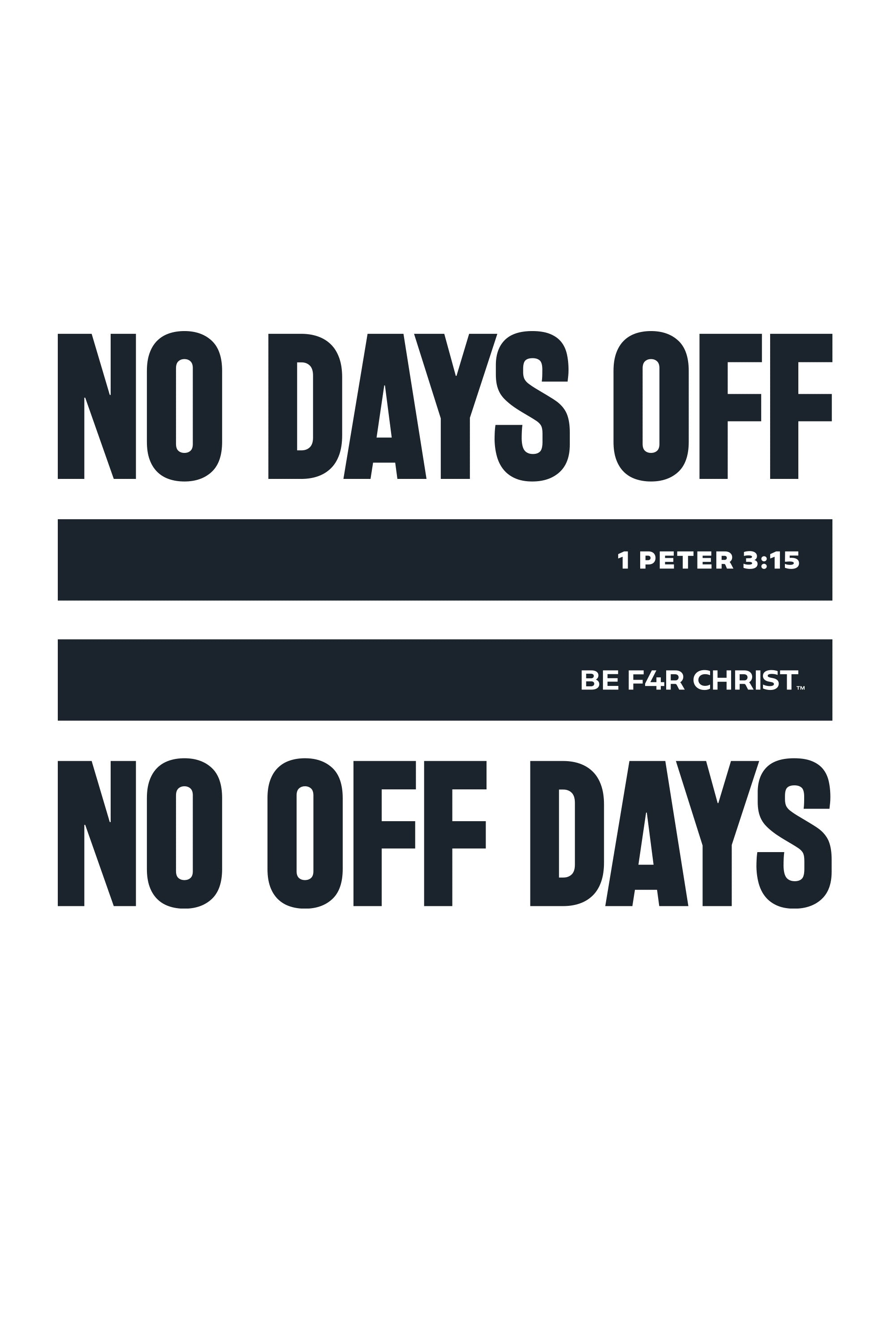 No Days Off Unisex Long Sleeve