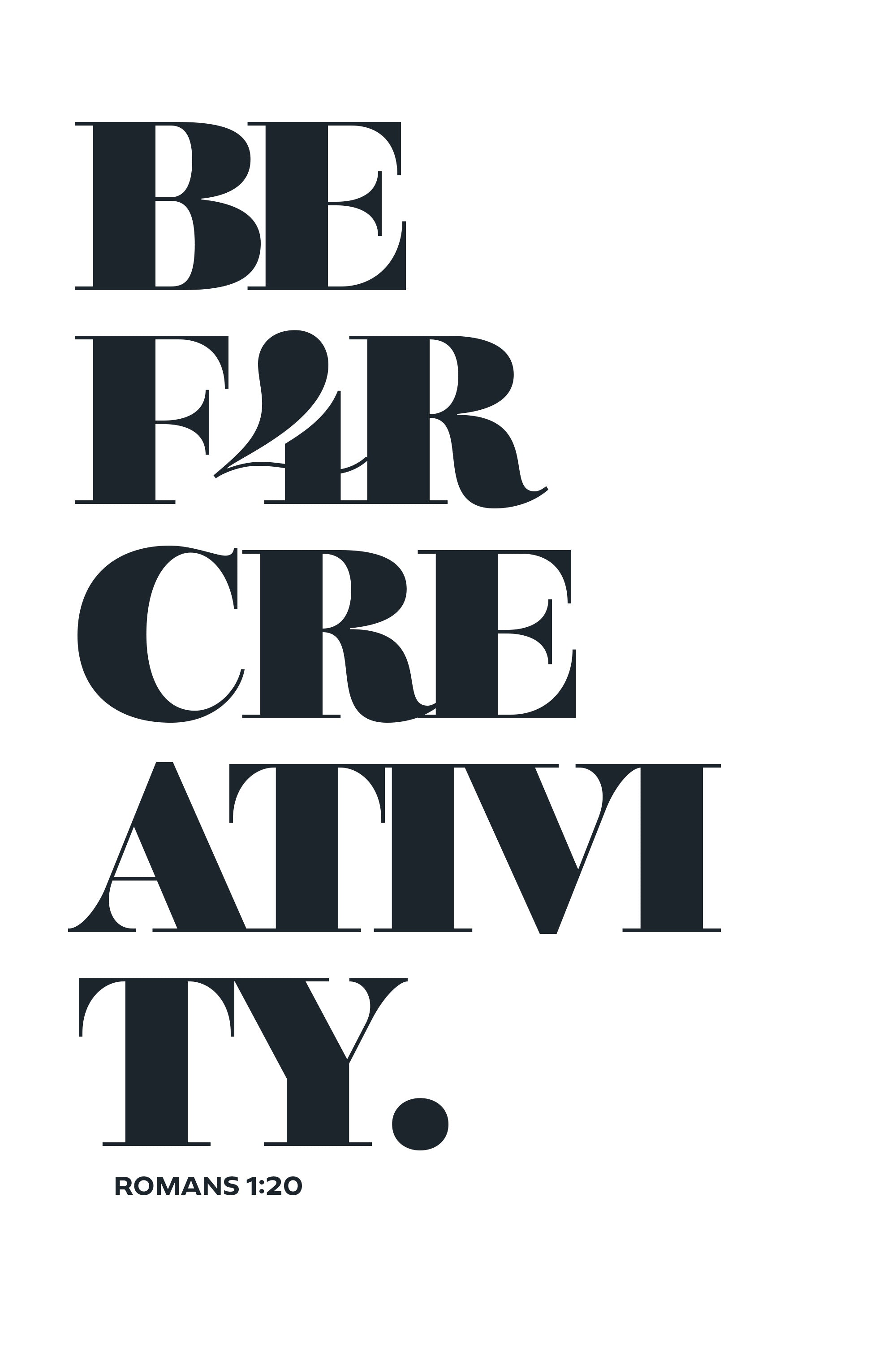 BE F4R Creativity 1 Unisex Long Sleeve