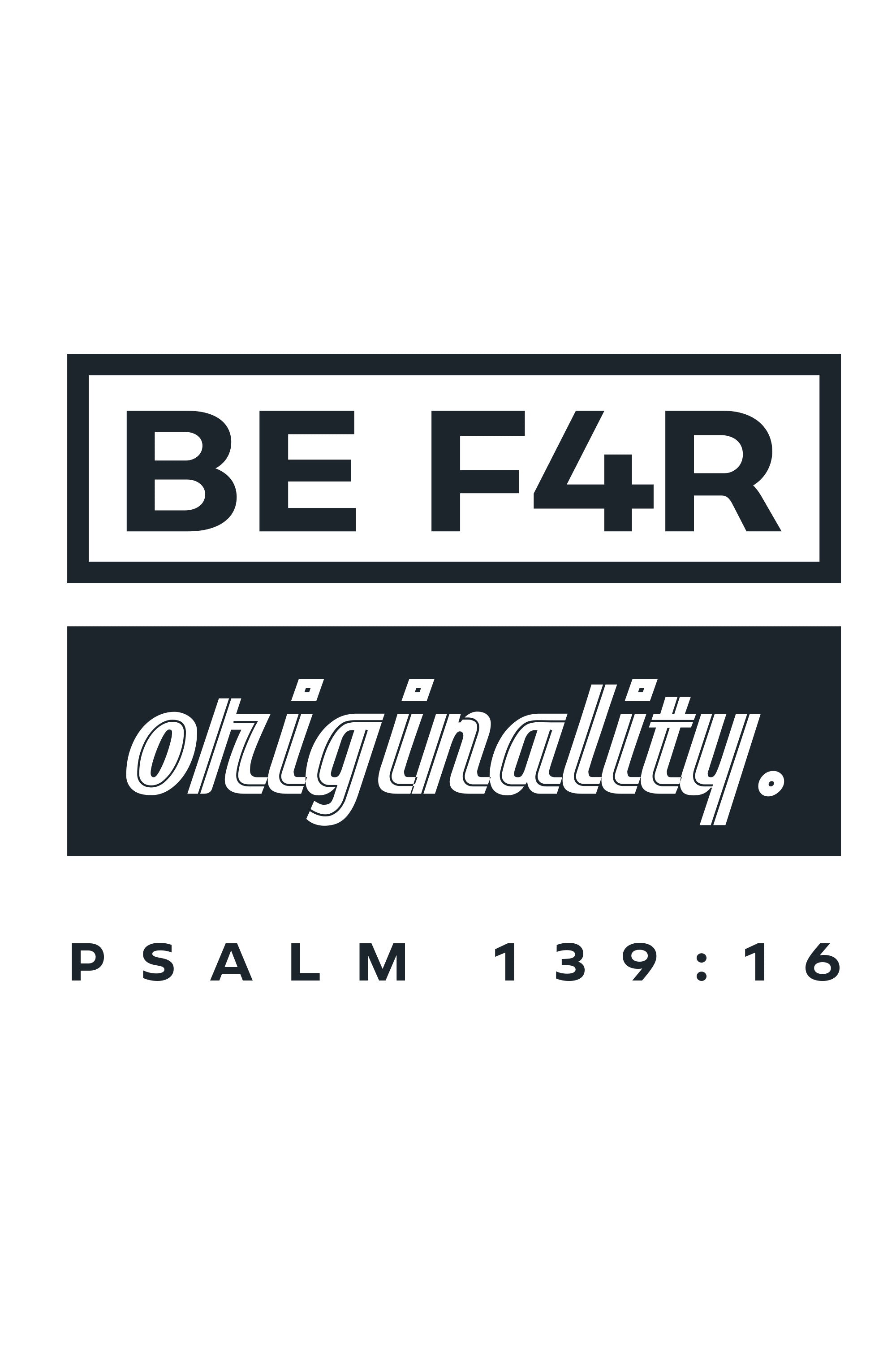 BE F4R Originality 2 Unisex Hoodie