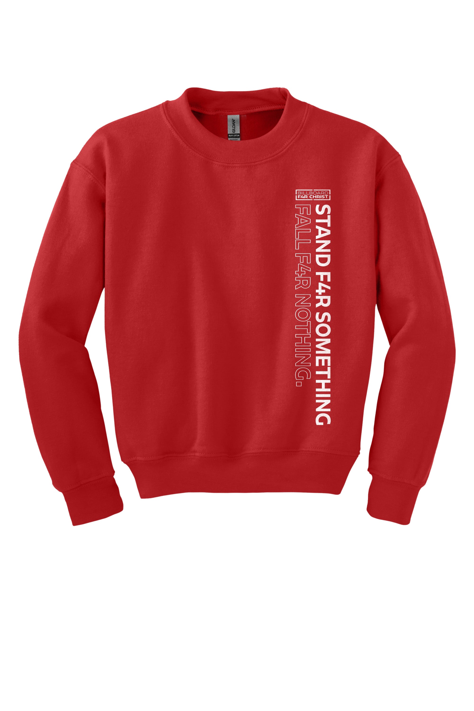 Stand F4R Something Youth Crewneck