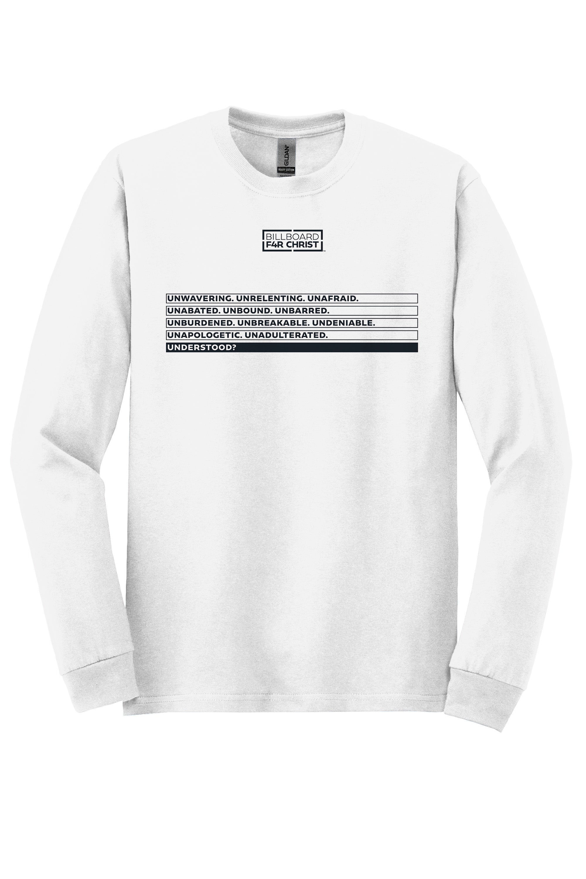Understood 1 Unisex Durable Long Sleeve