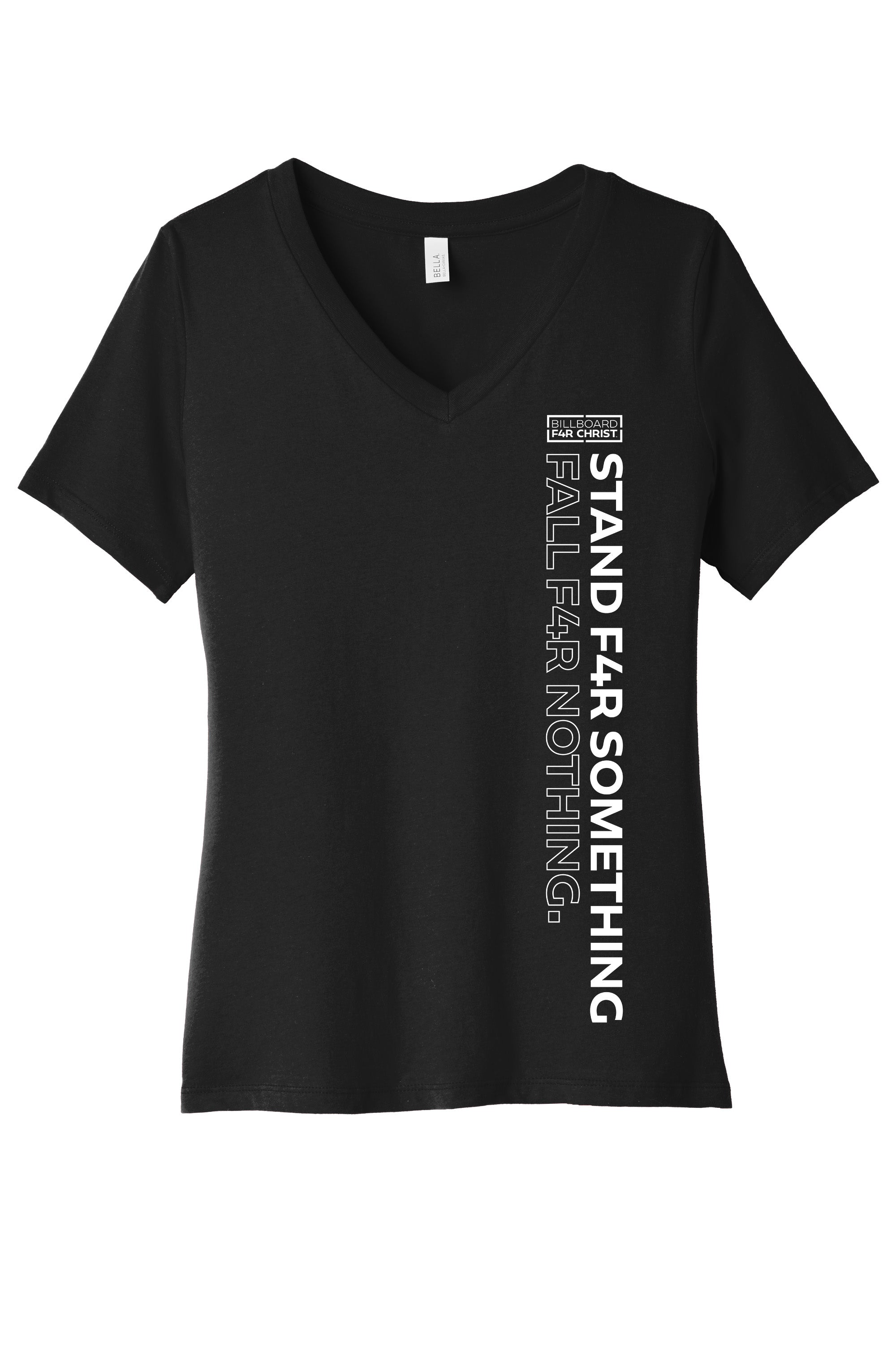 Stand F4R Something Women's V-Neck