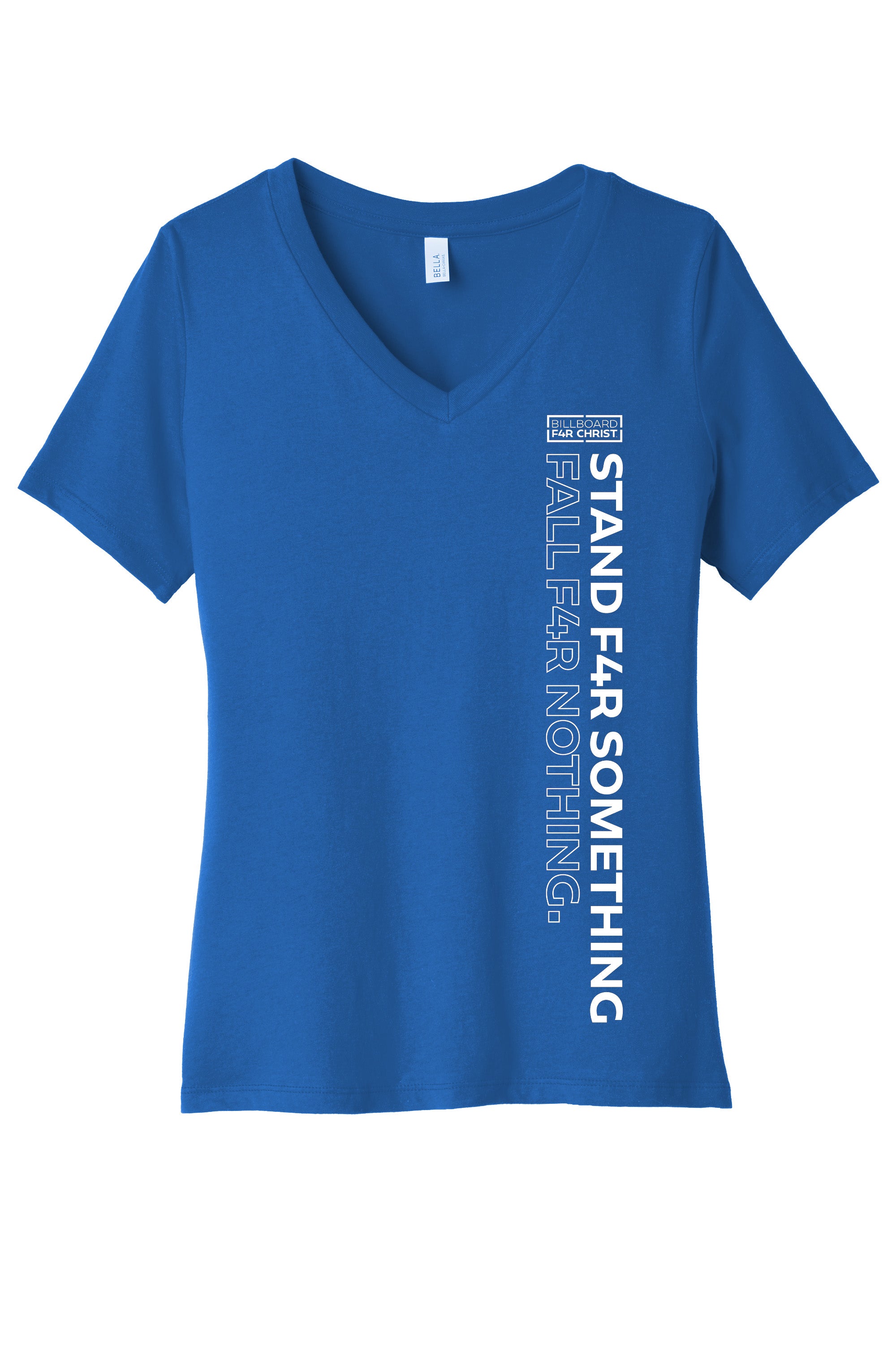 Stand F4R Something Women's V-Neck