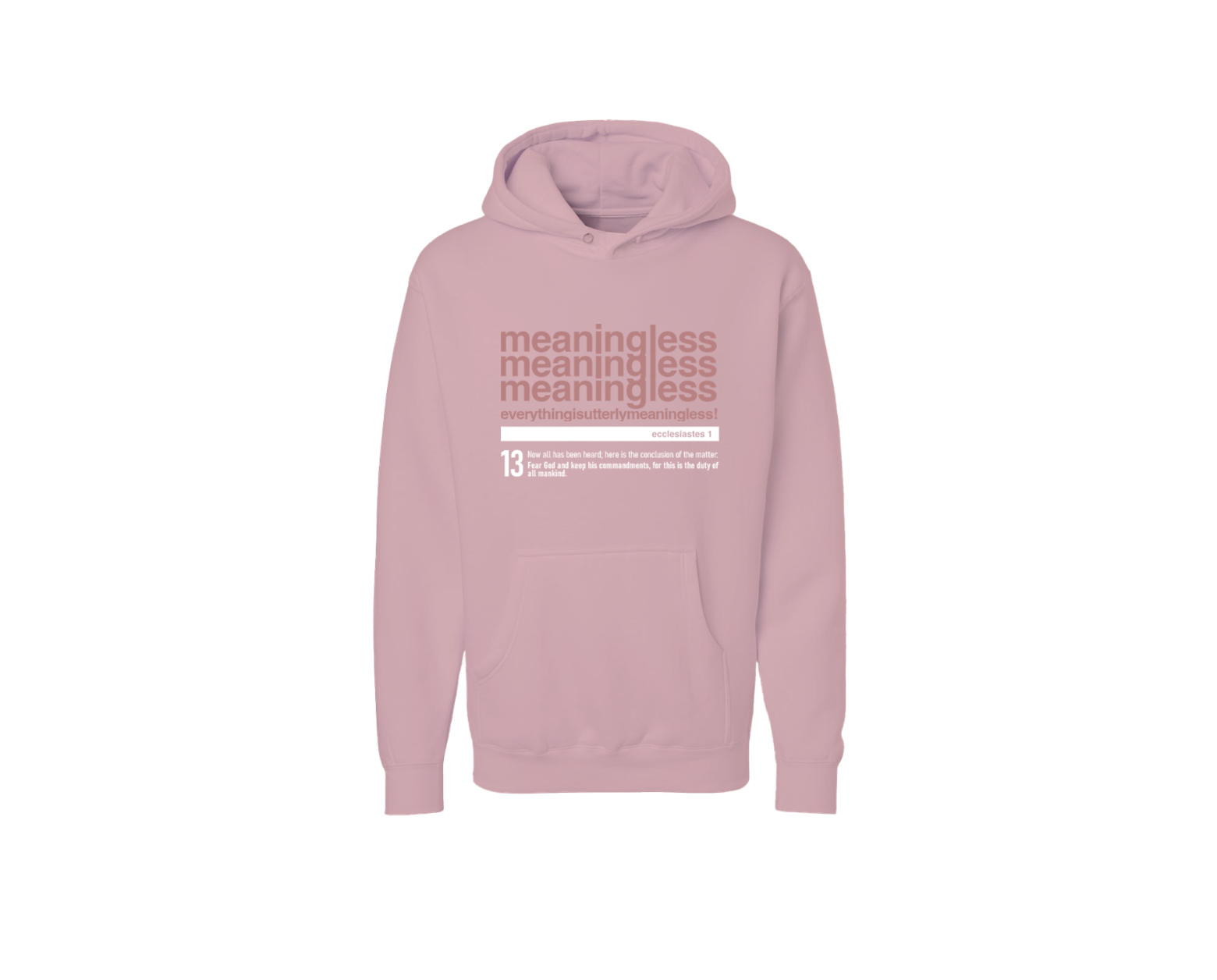 Meaningless 3 Unisex Hoodie